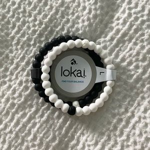 black and white lokai bracelets